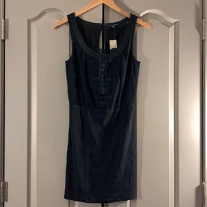 AEO black formal mini backless dress size XS